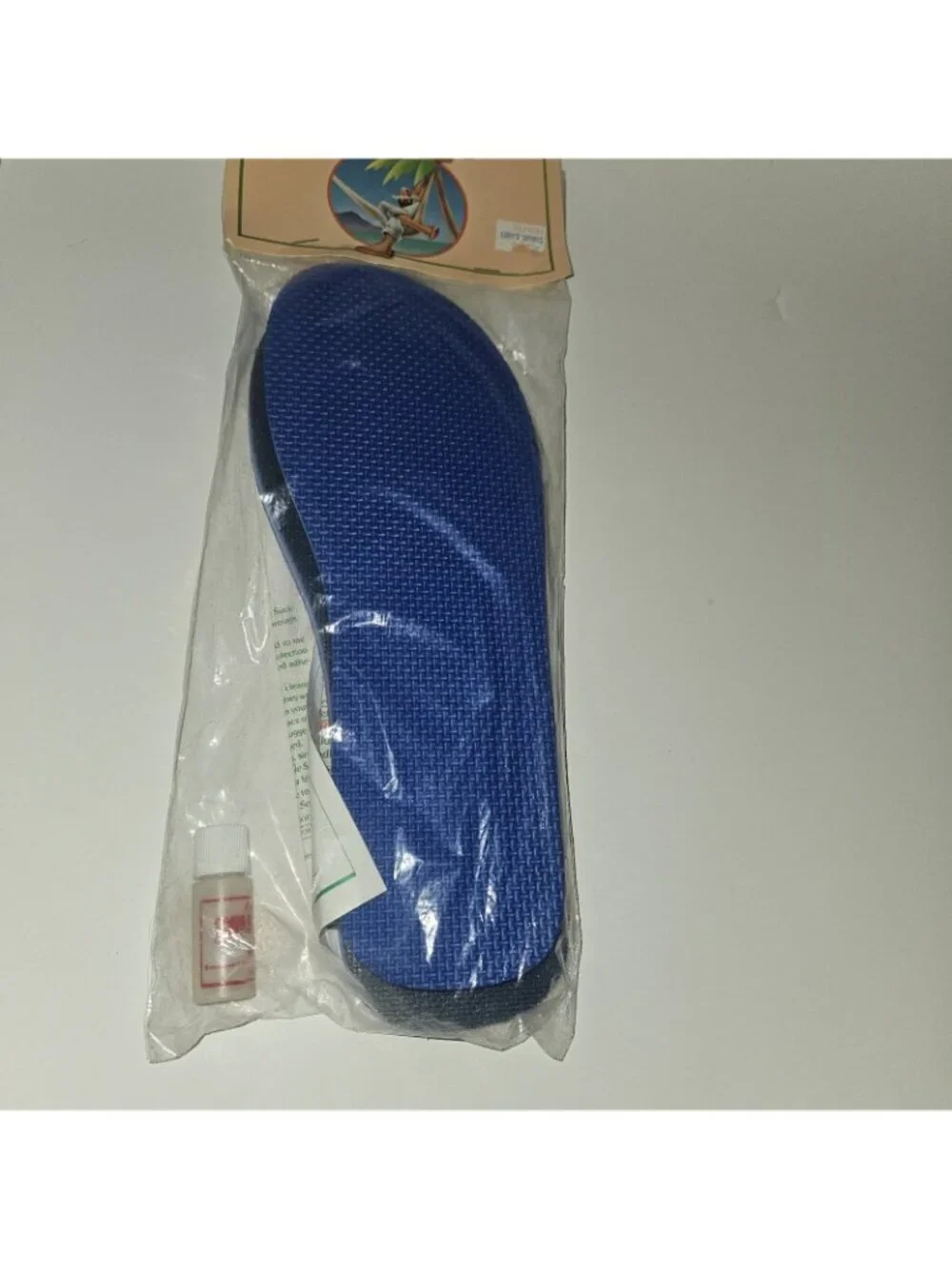 VTG NOS 2 Pkgs Cheap Charlie's Sole Suckers From Hawaii Topless Sandal Lot READ